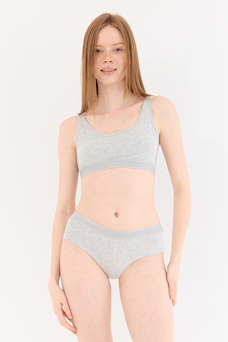 Touch Gri Boyshort Külot