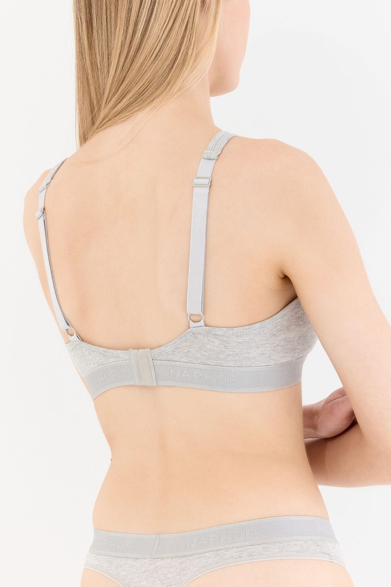 Touch Gray Bralette