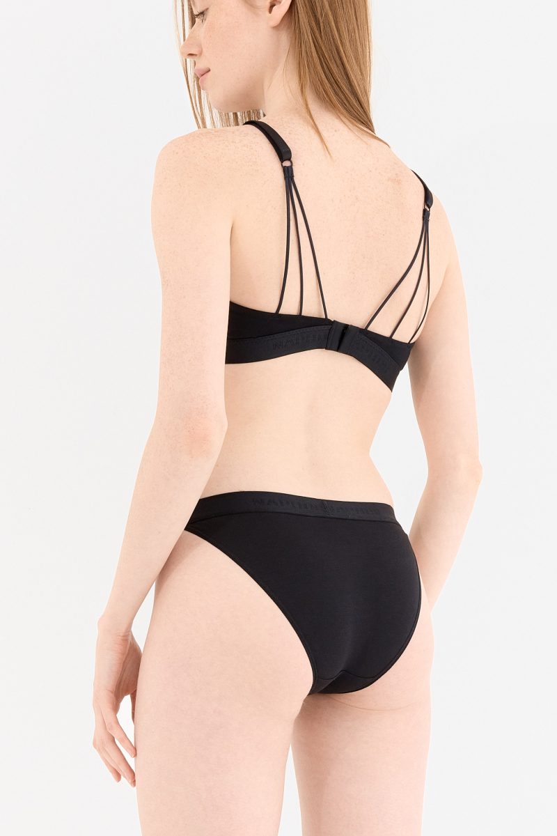 Touch Black Bikini Brief