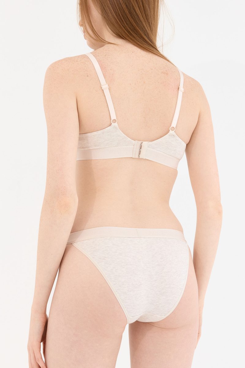 Touch Cream Padded Wireless Bra