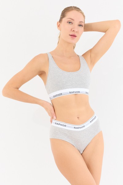 Signature Perle Gray Boyshort