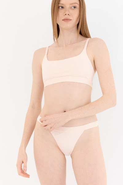 Touch Pudra Askı Detaylı Bralet Sütyen