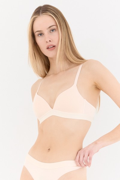 Touch Pudra Kaplı Balensiz Sütyen