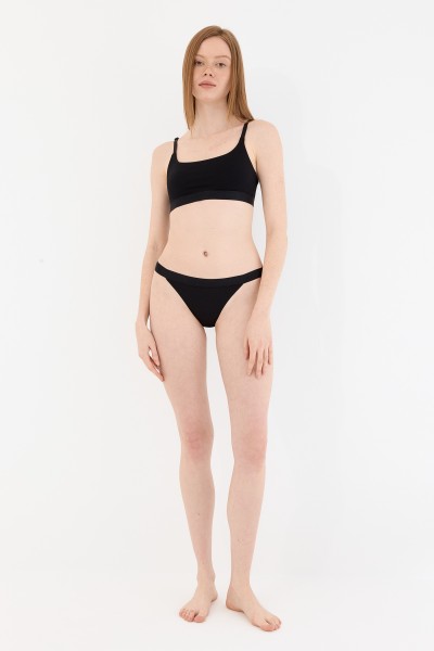 Touch Siyah Bikini Külot