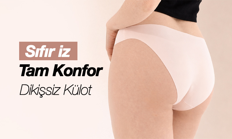 Naphor Shade dikişsiz kadın külot serisi - iz yapmayan, rahat ve konforlu kadın iç giyim